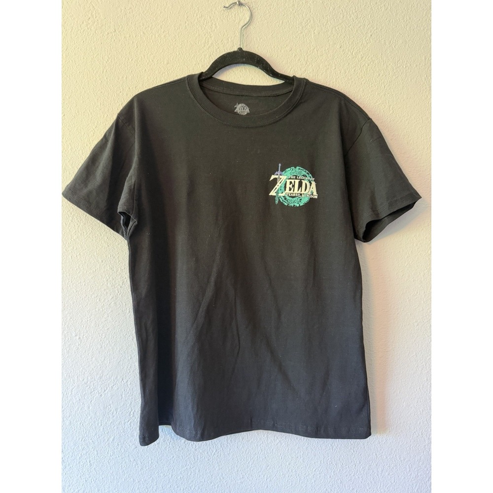 Nintendo The Legend Of Zelda Tears Of The Kingdom T Shirt Black 2023 Size Medium